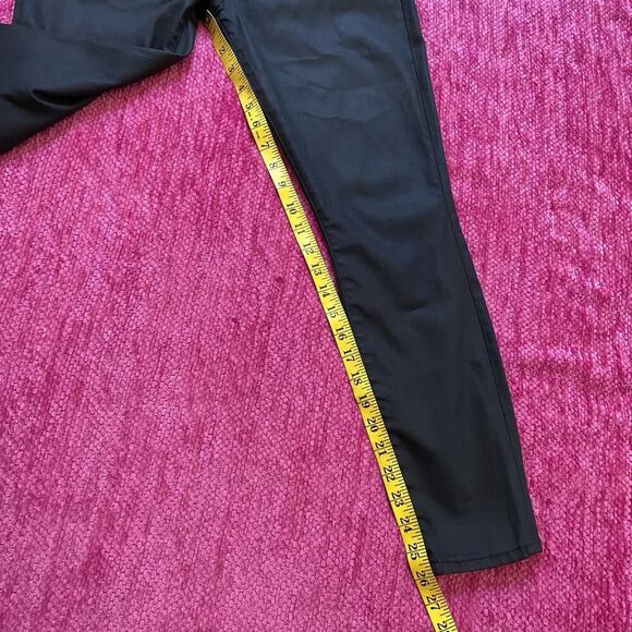 AO.LA Alice + Olivia Good HR Exposed Button Skinny Jeans Cropped Size 28 - Picture 11 of 12